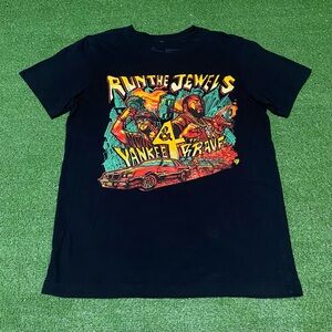 Run The Jewels RTJ4 Yankee and the Brave T-Shirt Black Men’s Medium Hip Hop